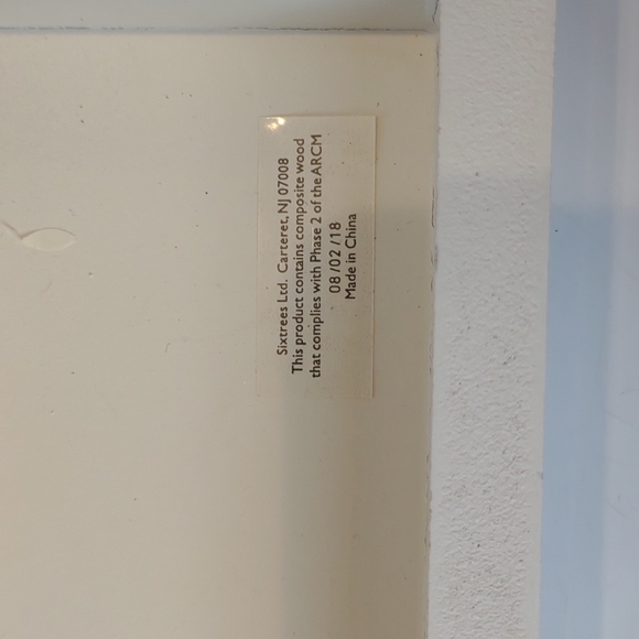 Quill To Paper White Reclaimed Wood "Our First Xmas Mr. & Mrs. Glitter Box Sign - Picture 4 of 12